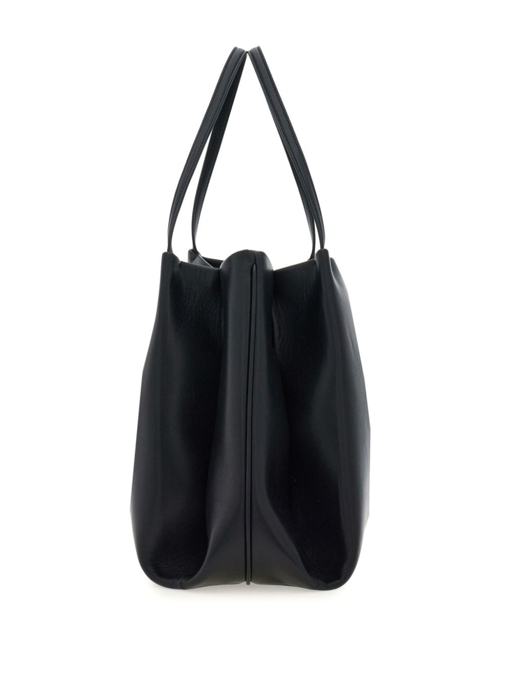 medium Gancini clasp tote bag - 4