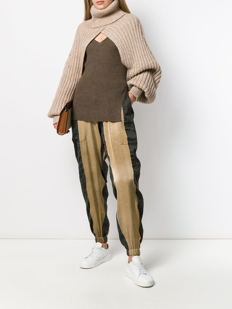 UMA WANG slim-fit cashmere jumper outlook