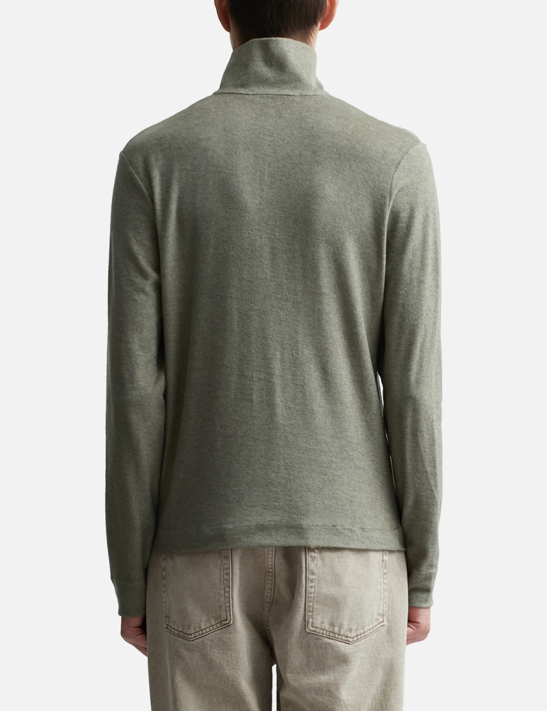 トップス OUR LEGACY DELICATE FUNNEL 44 Our Legacy - Delicate Funnel Corroded Olive Everyday Frotte