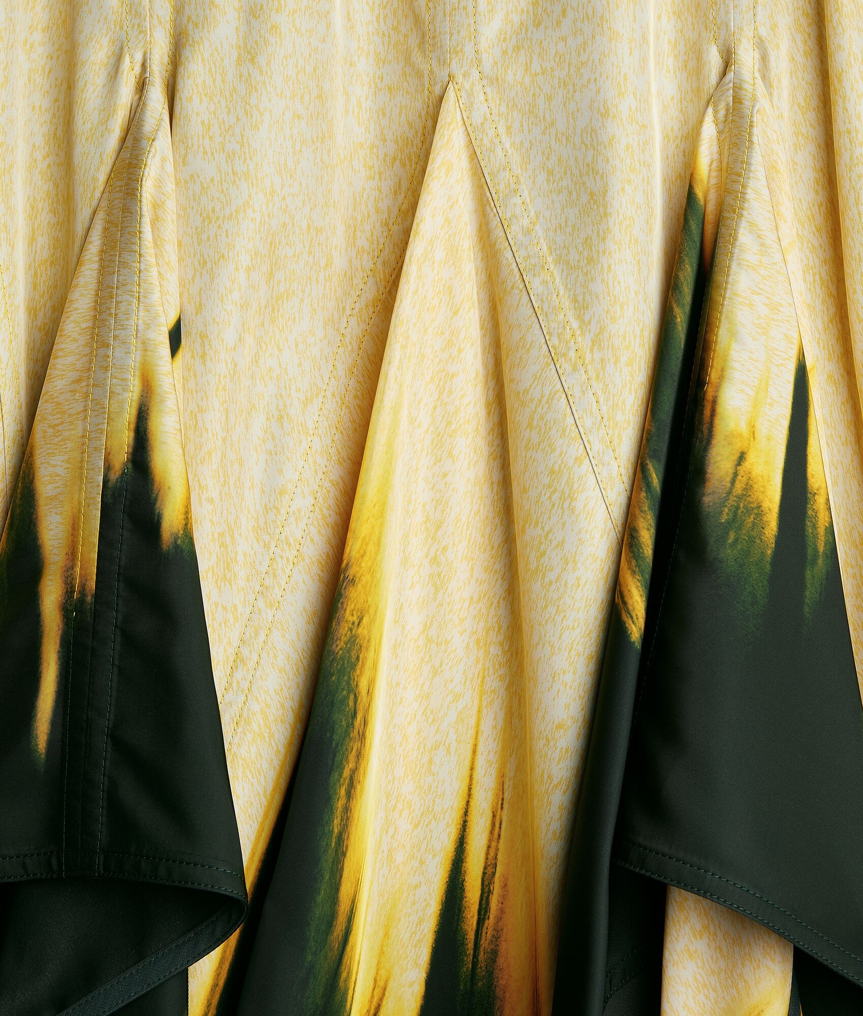 Viscose Degrade Petal Print Skirt - 6