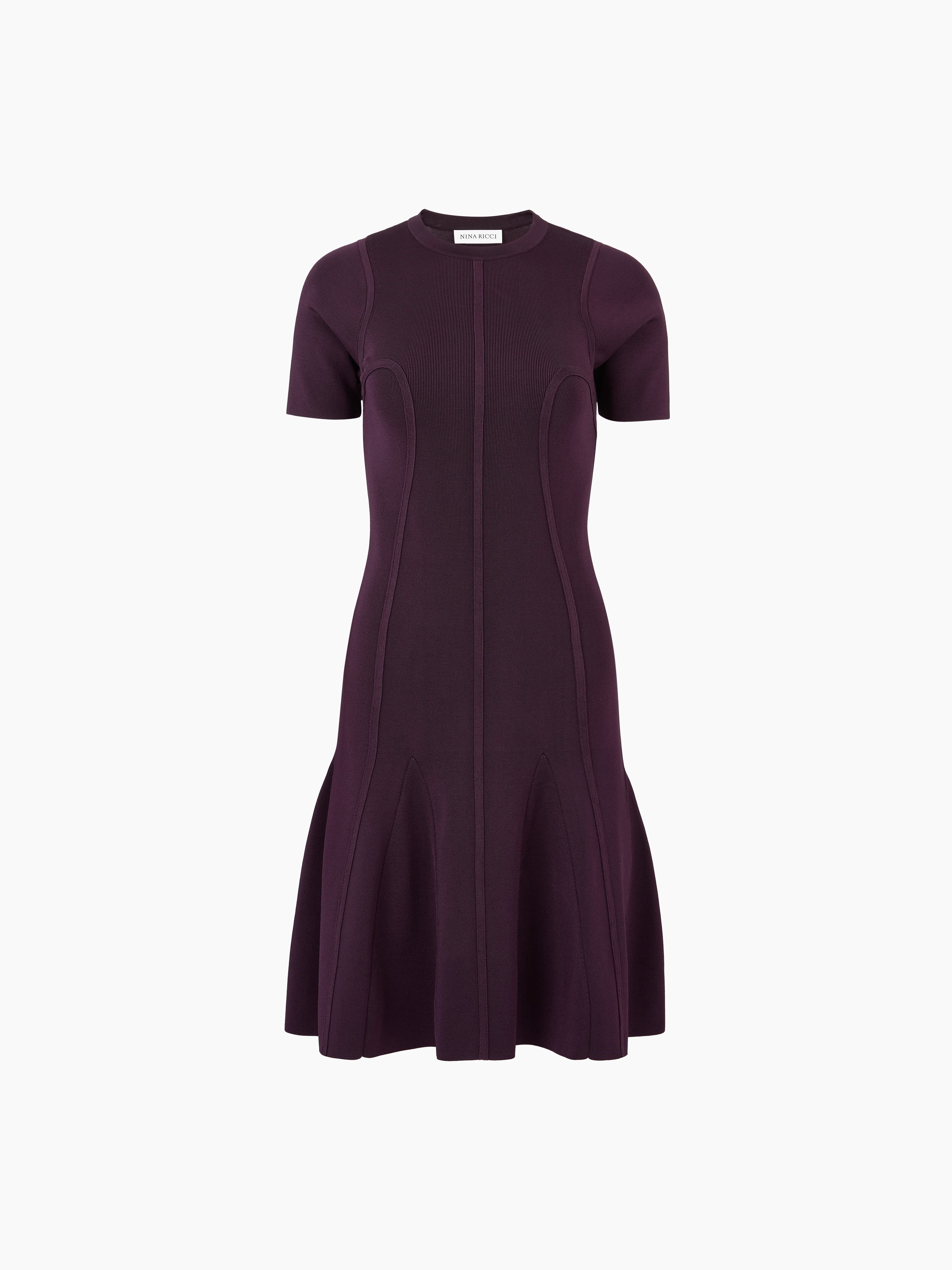 PEPLUM DRESS IN TUBULAR CORSET - 5