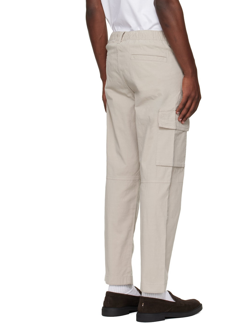 Gray Cotton Cargo Pants 3