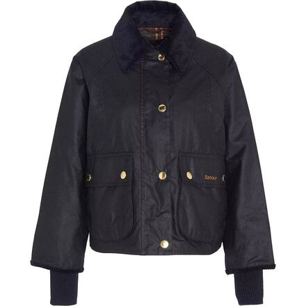 Cropped Beadnell Wax Jacket - Women's - 7