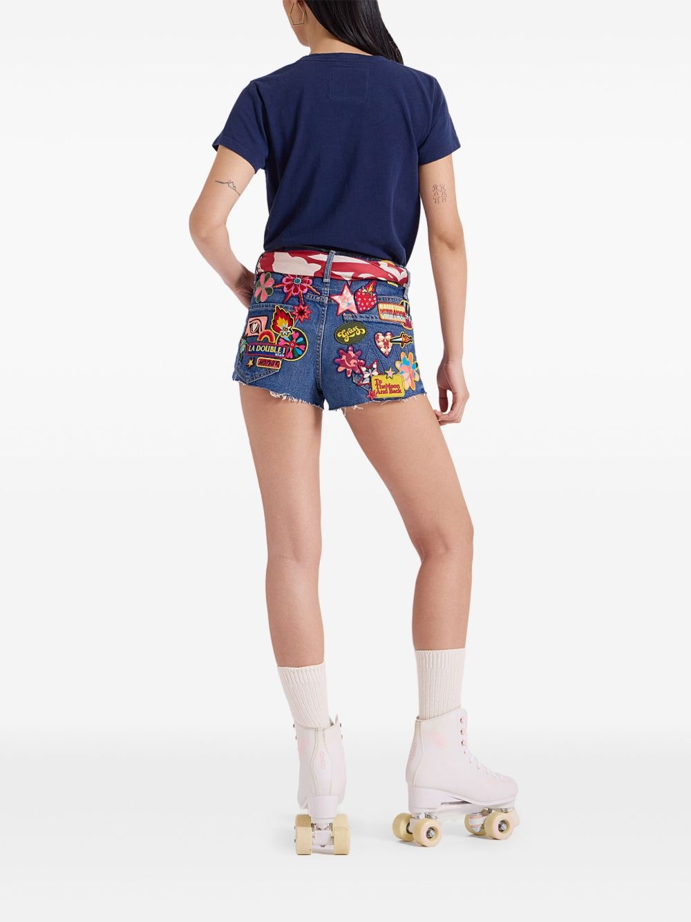 x Mother The Dodger Short Fray shorts - 3
