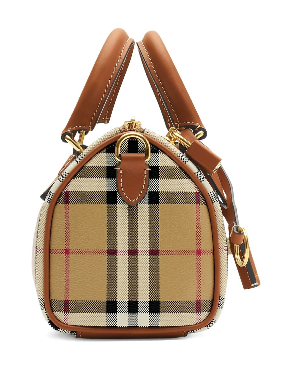 checked tote bag - 3