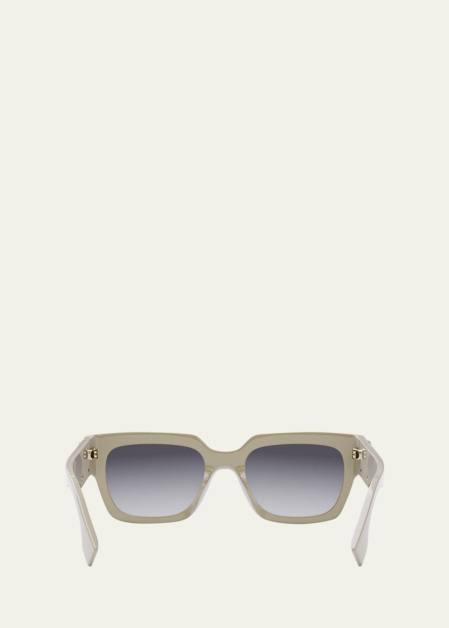 Oversized F Square Acetate Sunglasses - 3