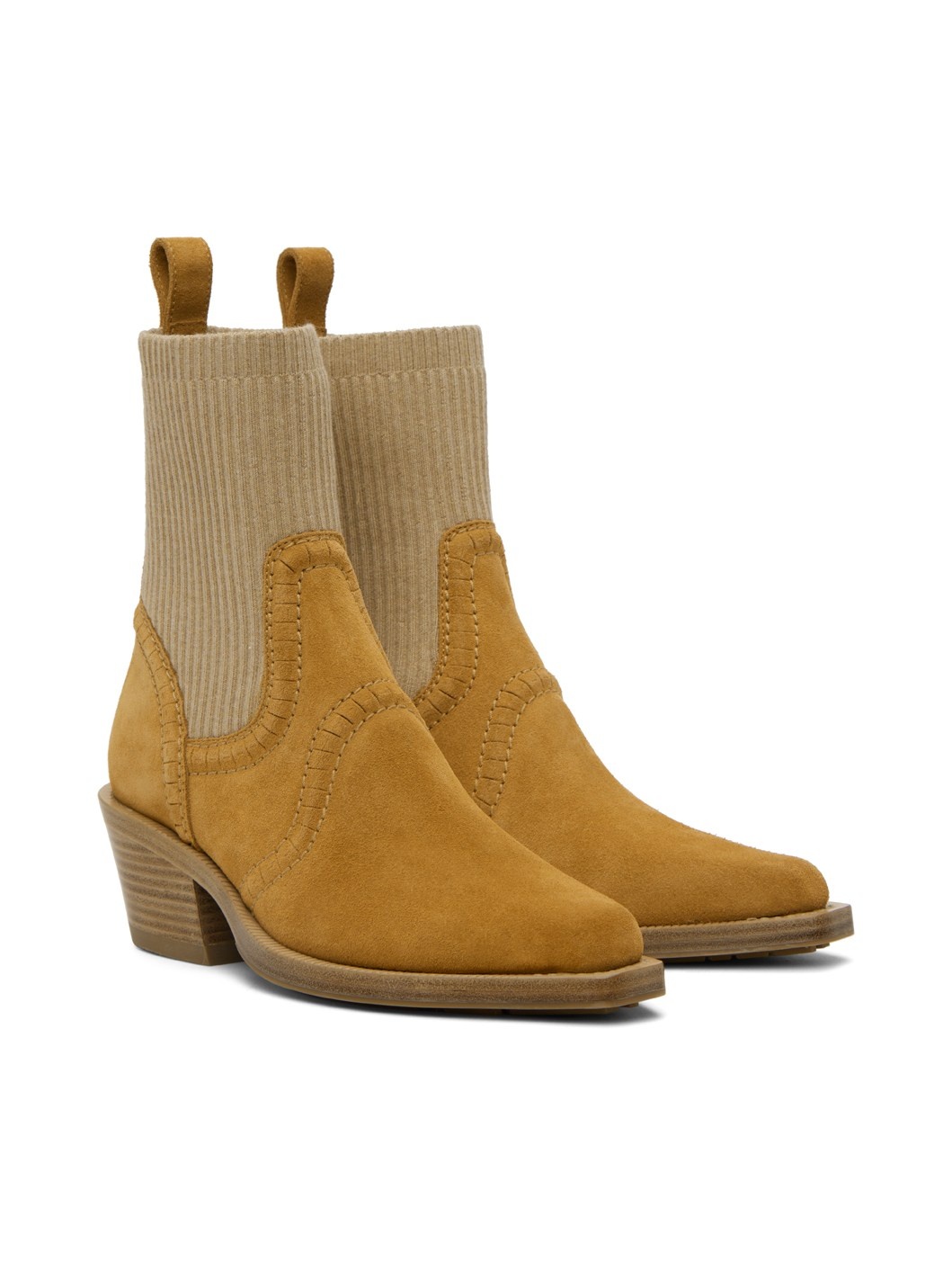 Tan Nellie Ankle Boots - 4