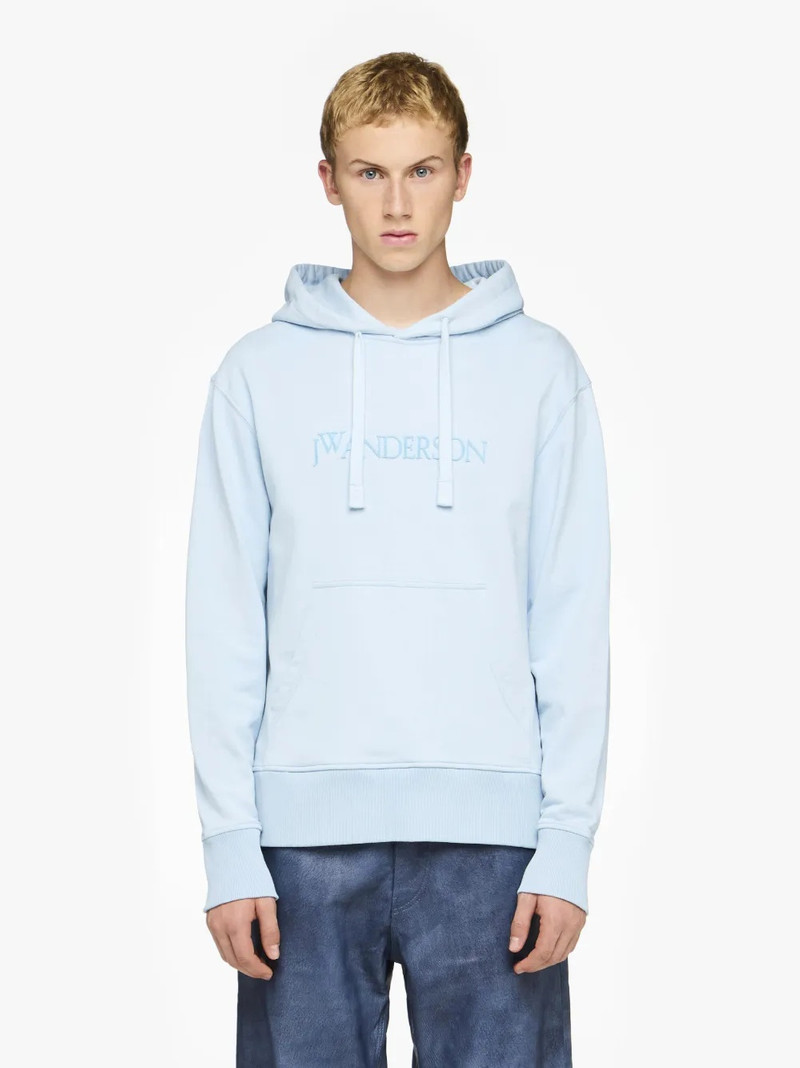 JW Anderson HOODIE WITH EMBROIDERED LOGO outlook