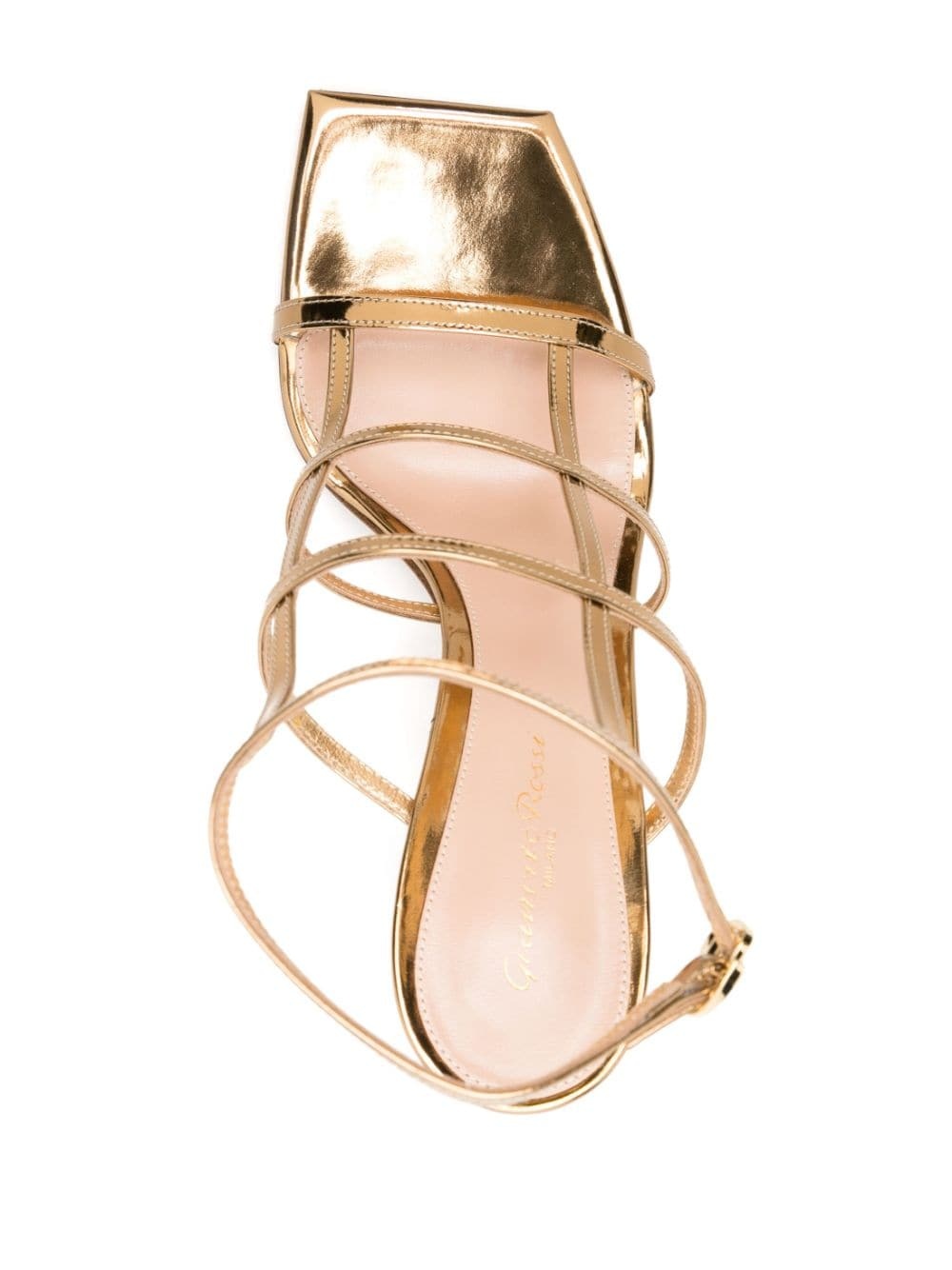 Mondry 95mm leather sandals - 4