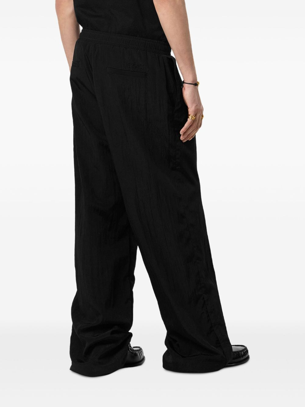elasticated-cuff trousers - 4