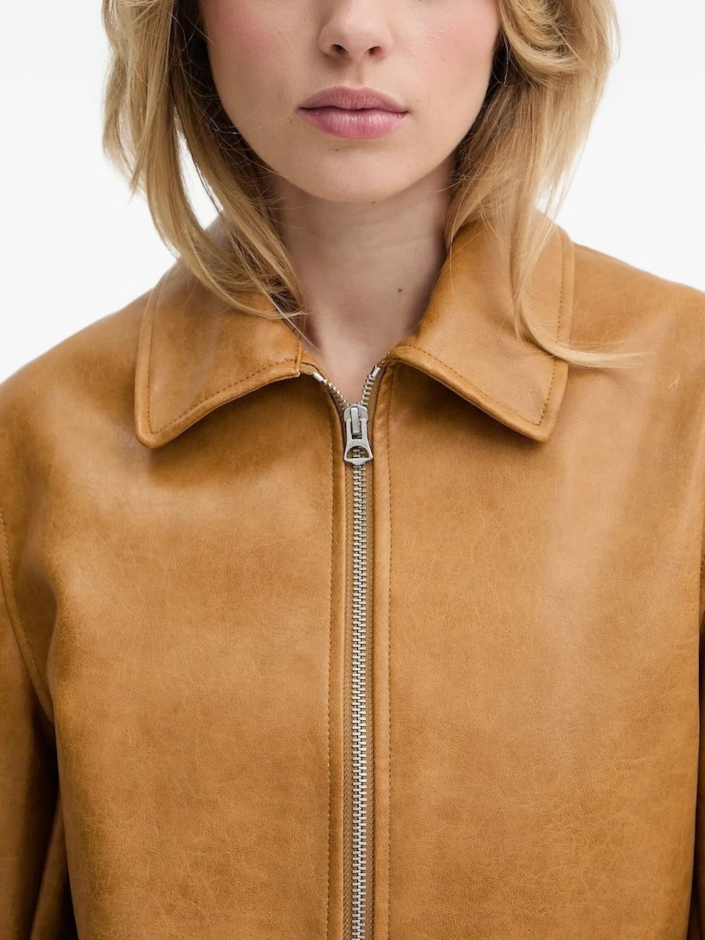 zip-front jacket - 5