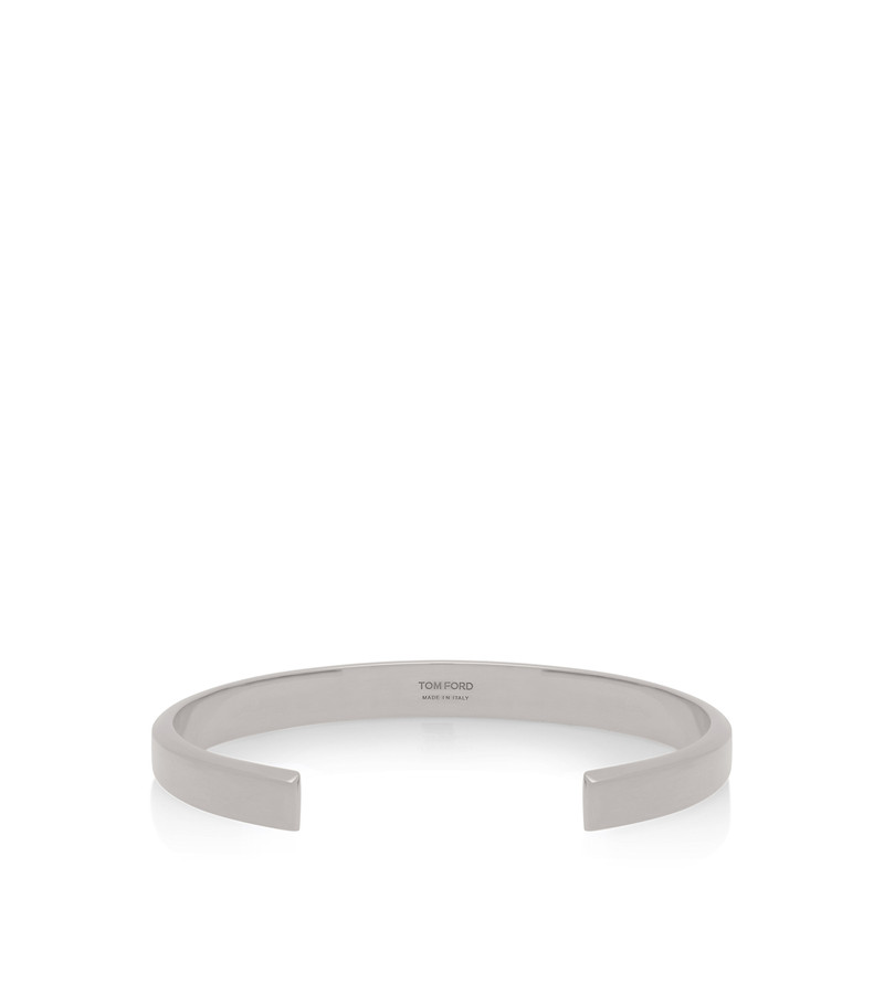 TOM FORD SILVER SMOOTH BRACELET outlook