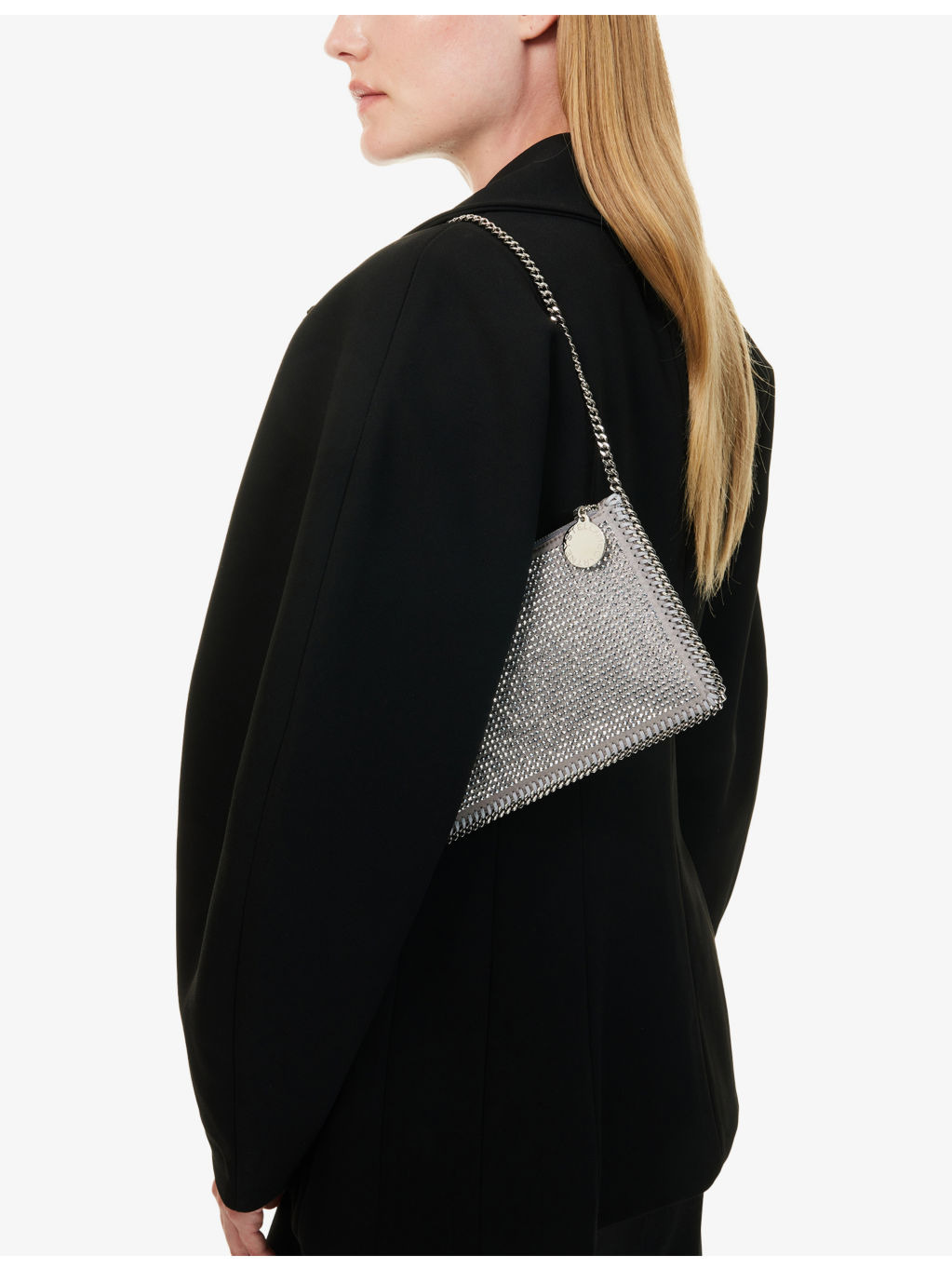 Falabella Woven Shoulder Bag - 3