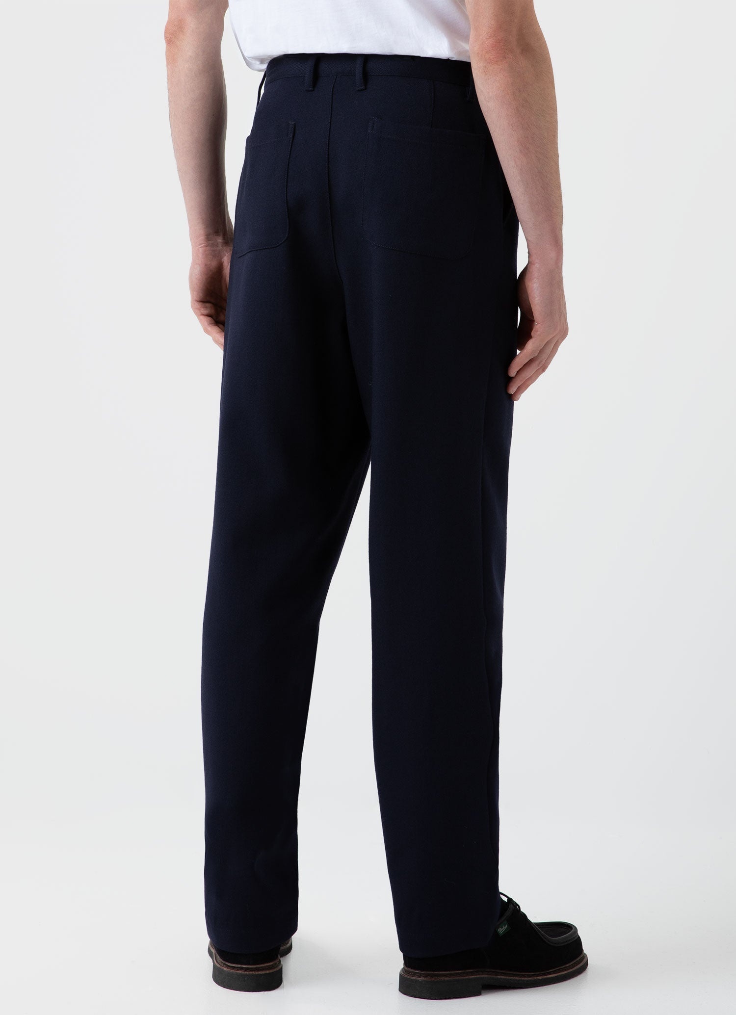Wool Twill Chore Trousers - 5