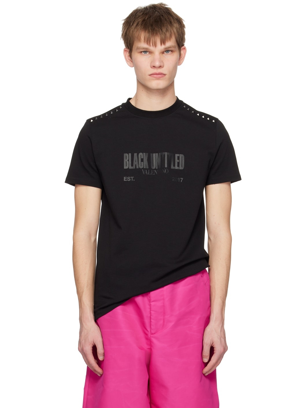 Black Rockstud T-Shirt - 1