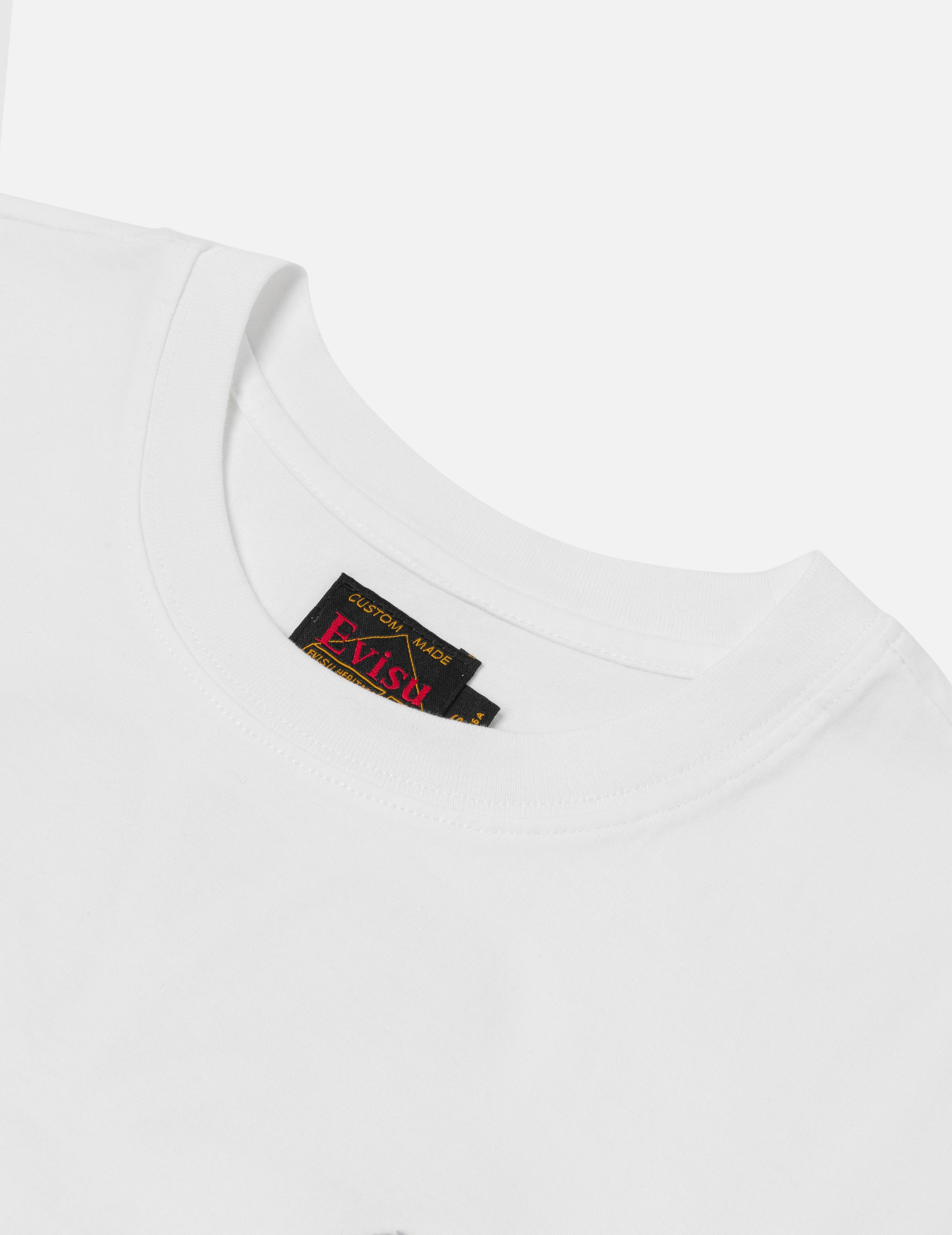 Deconstructed Denim Applique Embroidery Regular Fit T-Shirt - 6