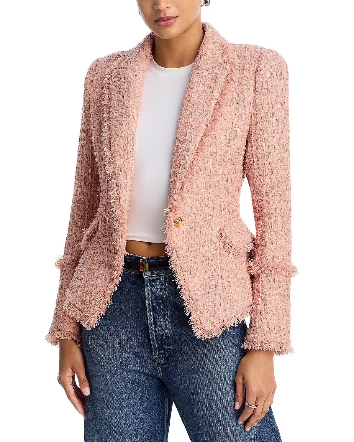 Kaisley Frayed Blazer - 1
