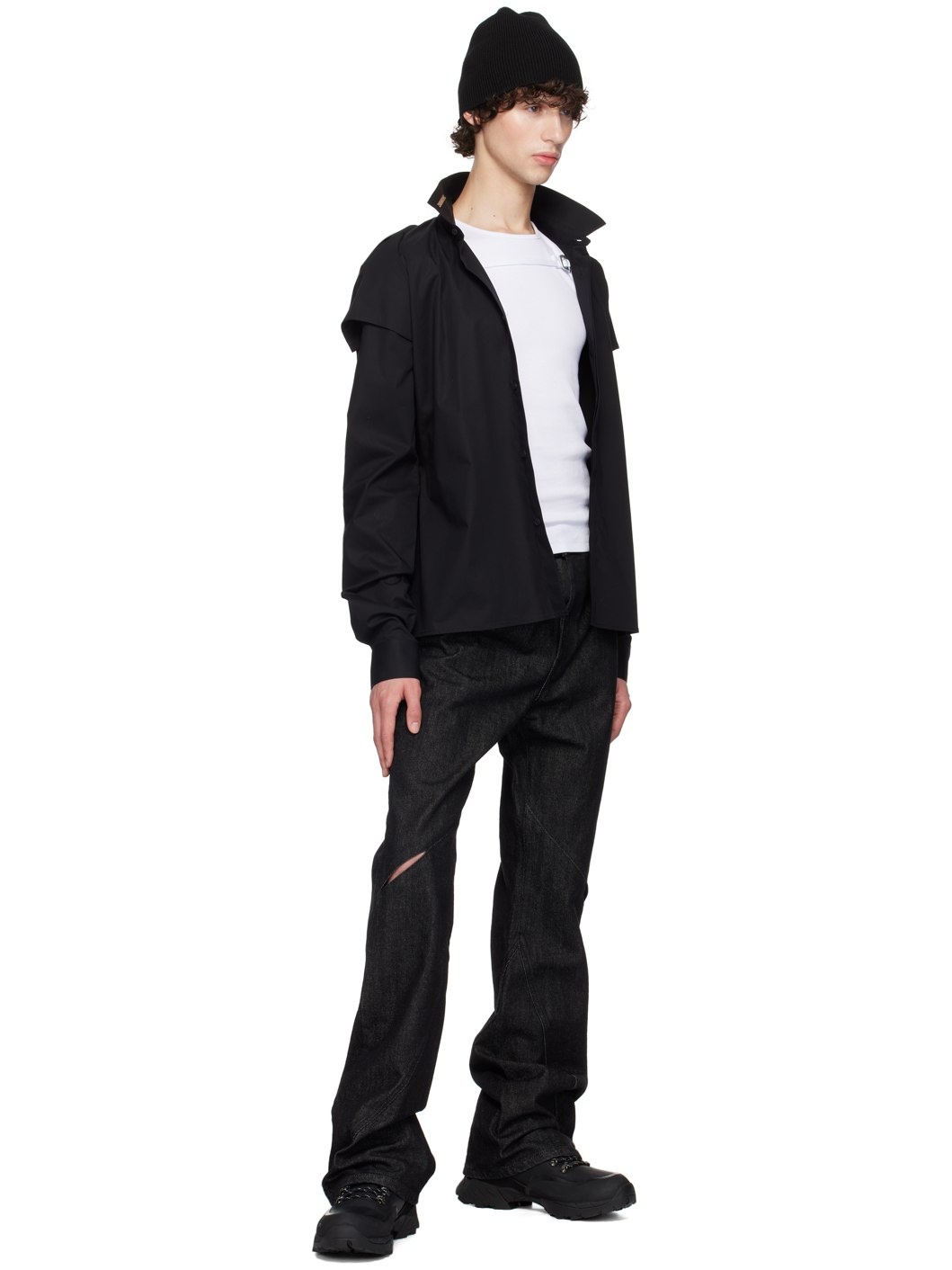 Black Harness Shirt - 4