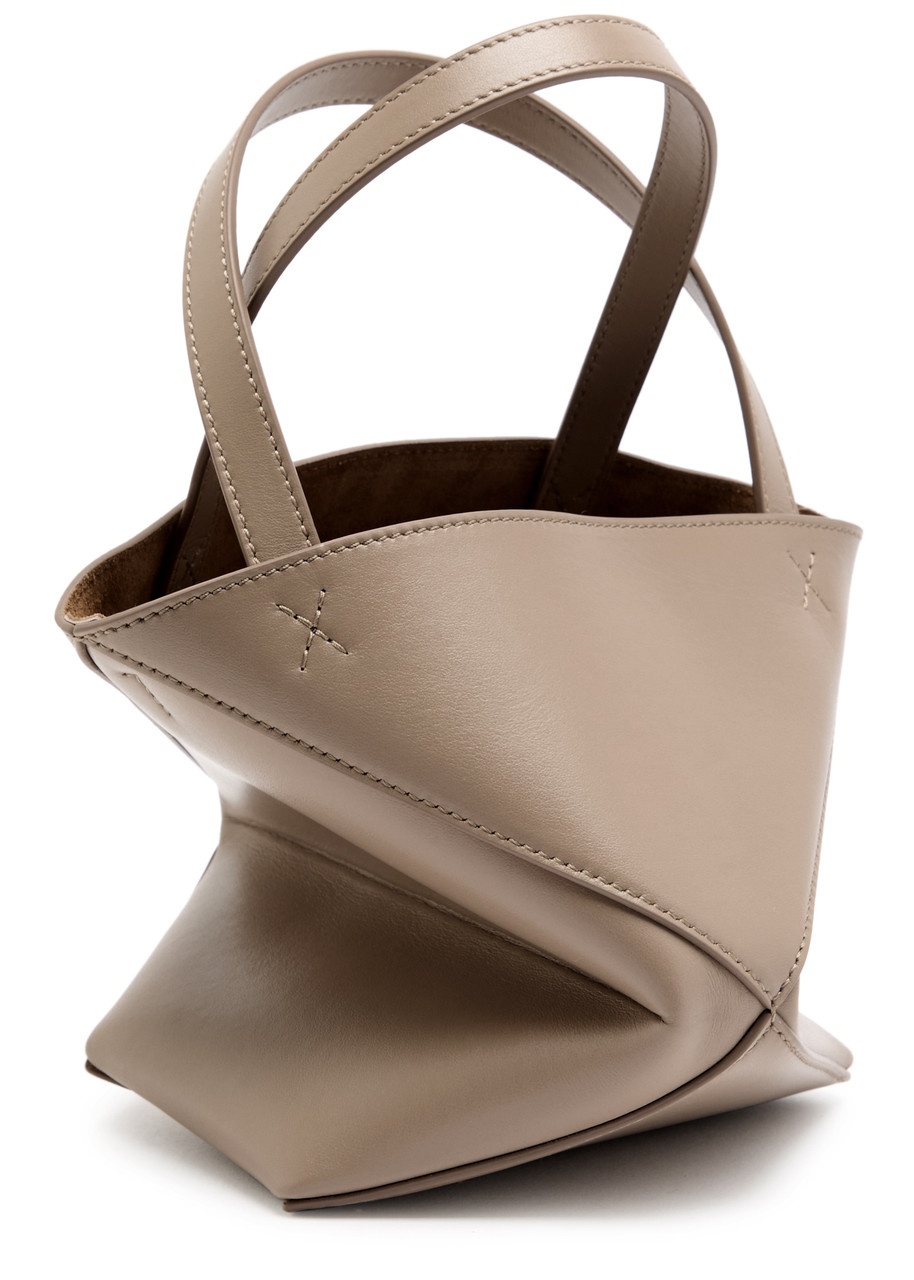 Loewe Puzzle Fold Mini Leather Tote - 2