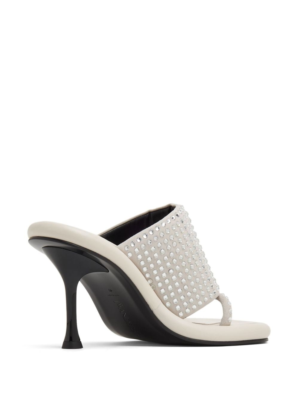 Bumper Tube crystal-embellished leather mules - 6