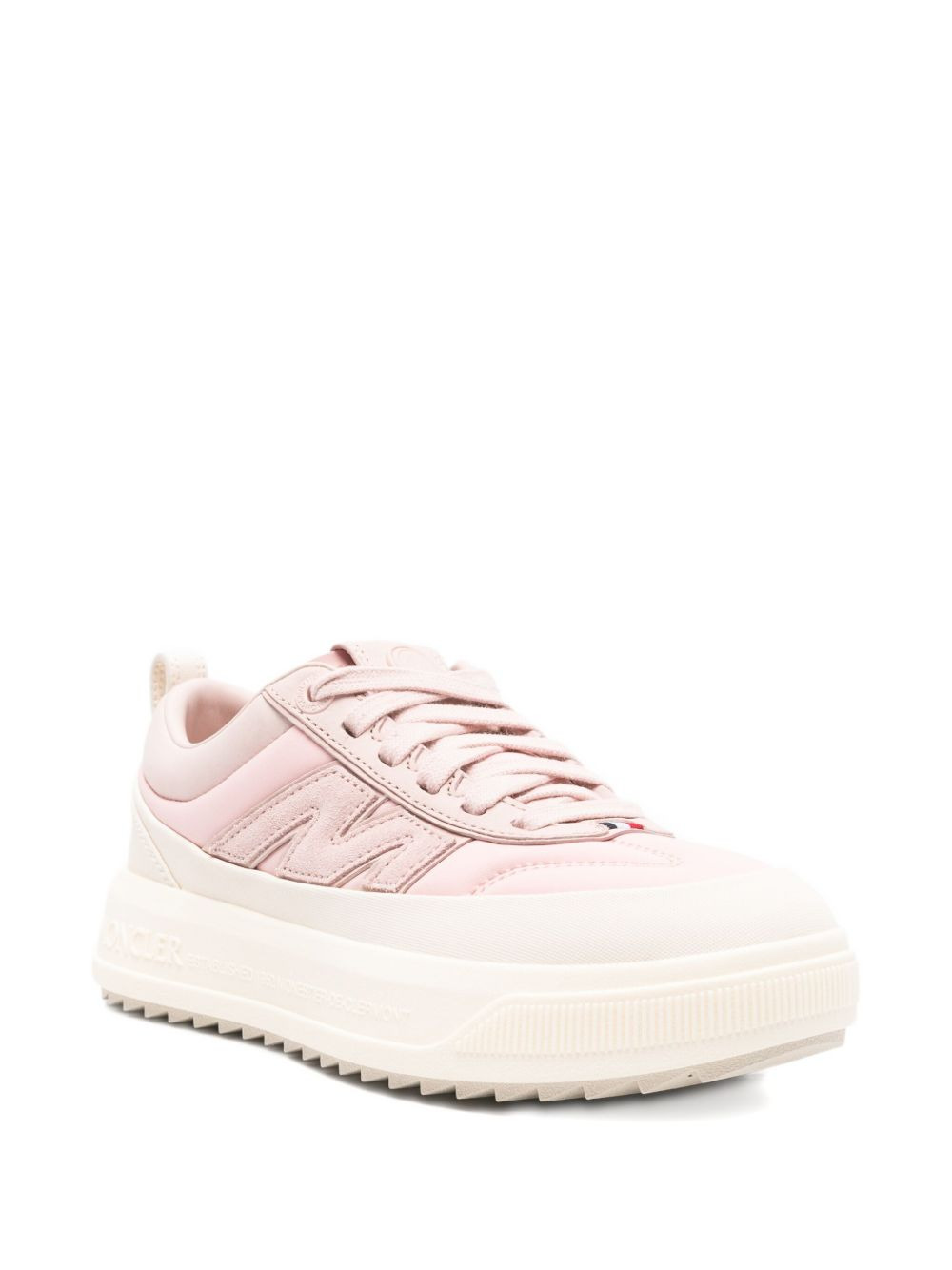 panelled low-top sneakers - 2