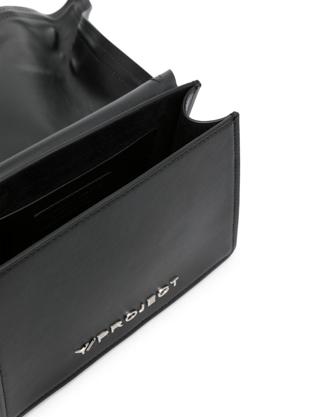 Wire leather tote bag - 7