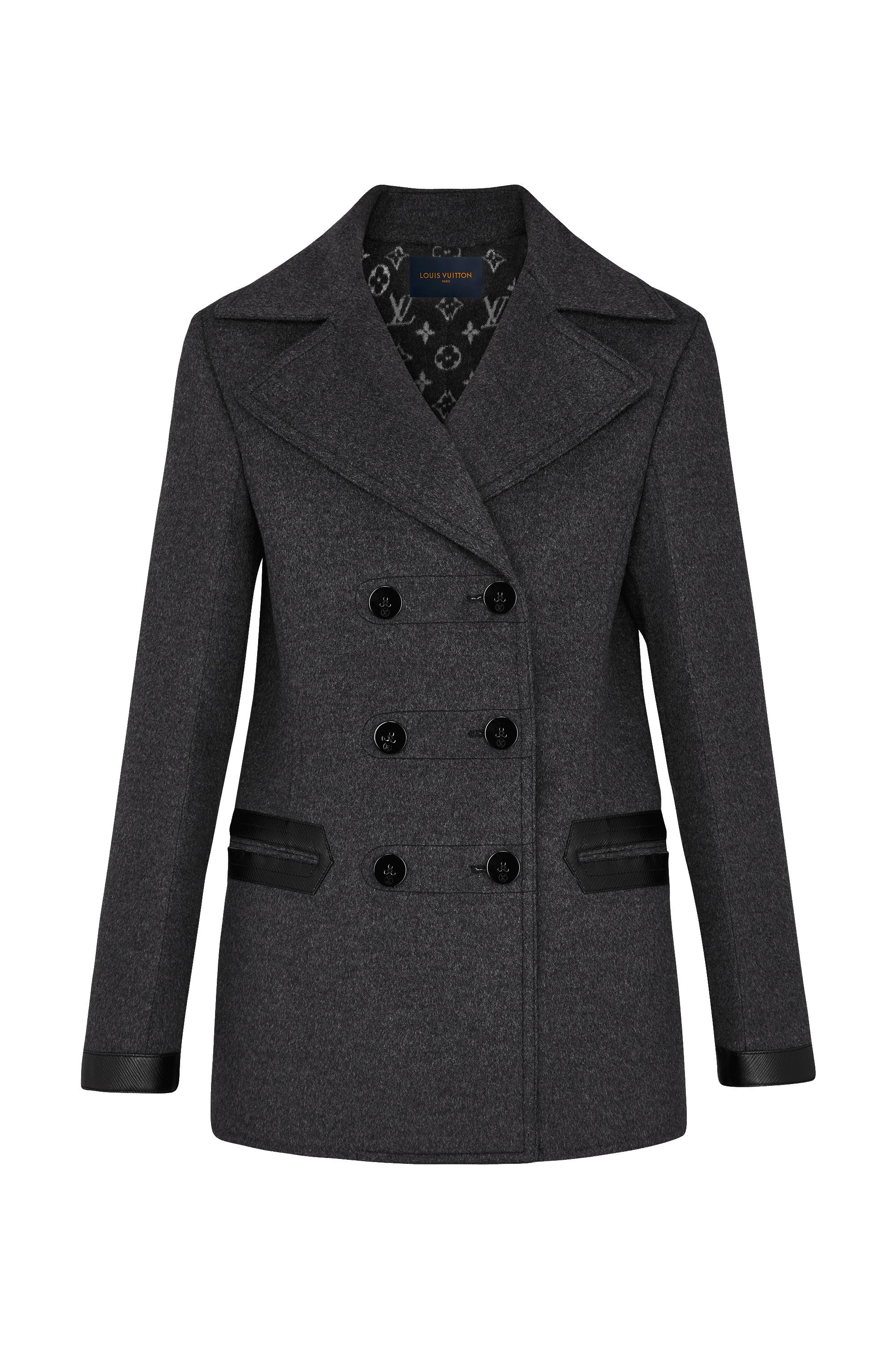 Wool Peacoat - 1