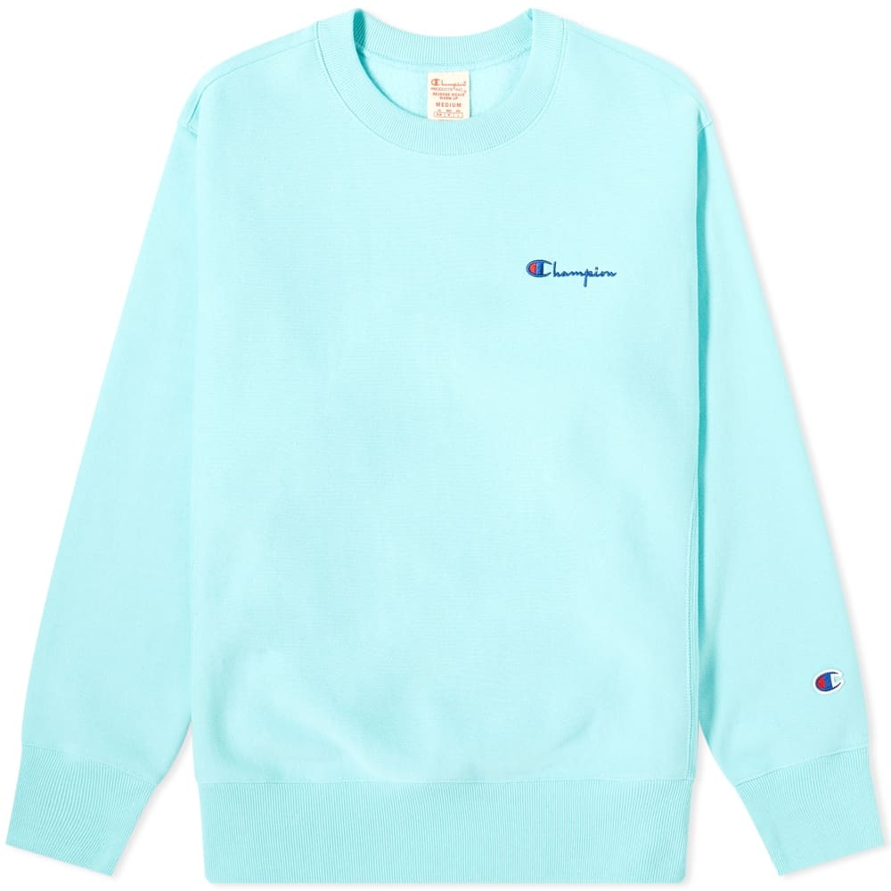 Champion Reverse Weave Women's Small Script Logo Crew Sweat - 1