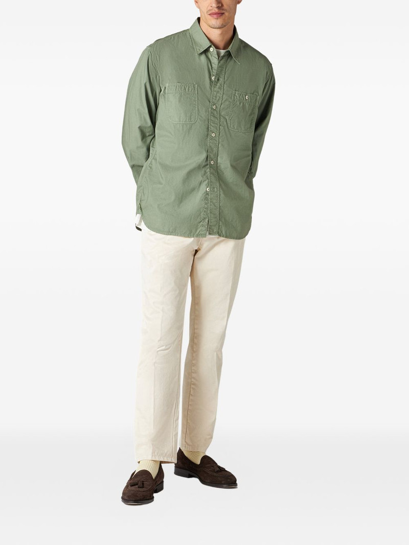 FORTELA Workt patch-pocket cotton shirt outlook