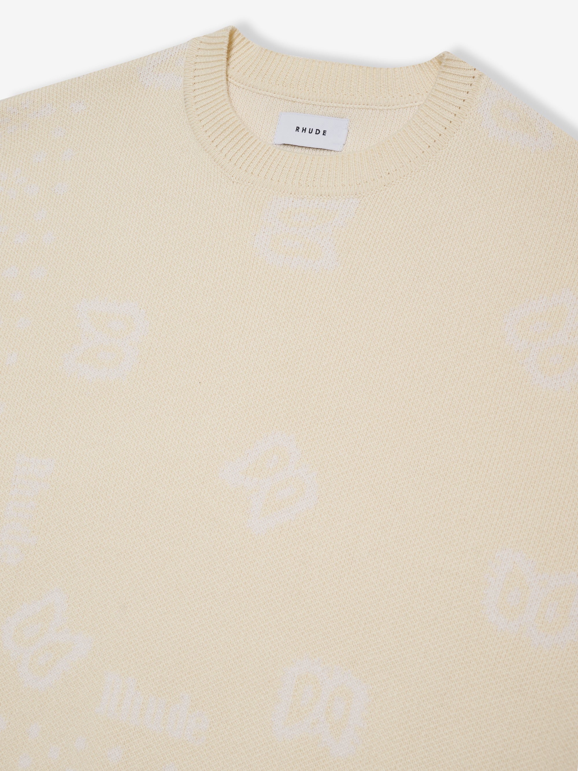 BANDANA CASHMERE CREWNECK - 2
