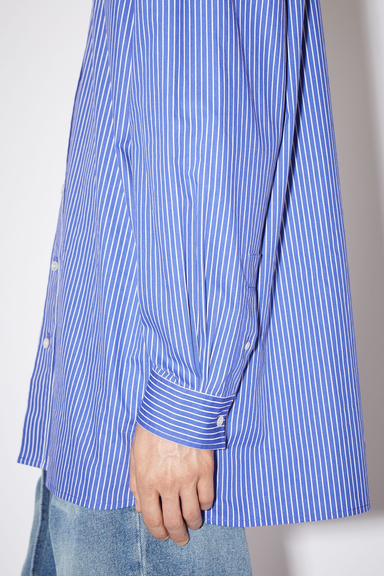 Striped shirt - Blue/white - 5