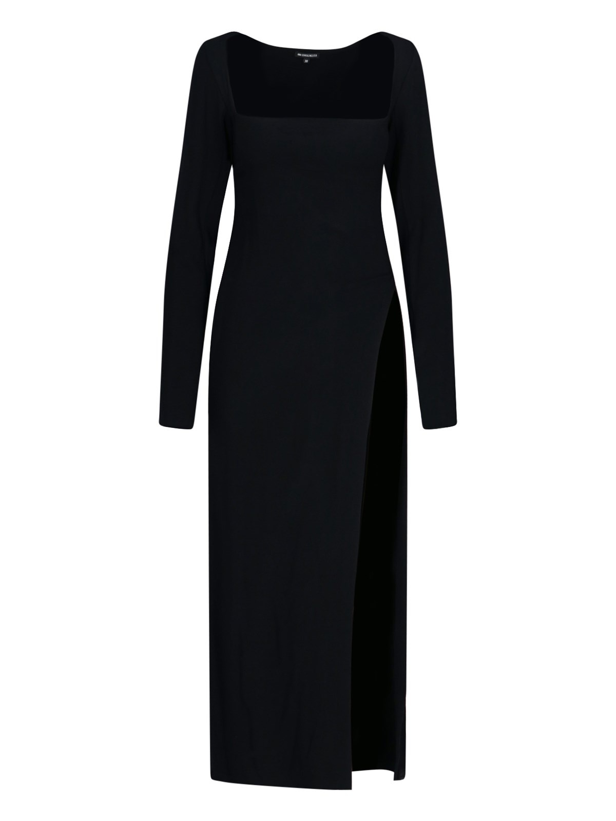 ANN DEMEULEMEESTER WOMAN BLACK DRESSES