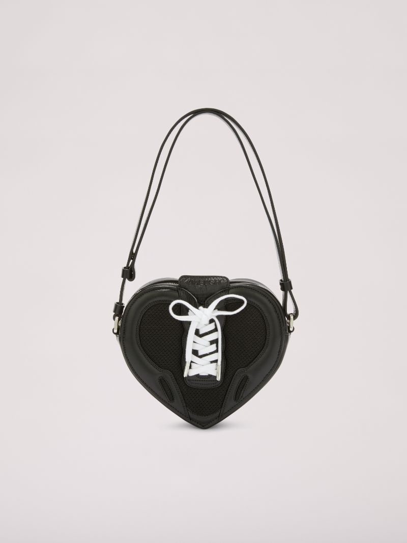 Strapped Heart Shoulder Bag - 1