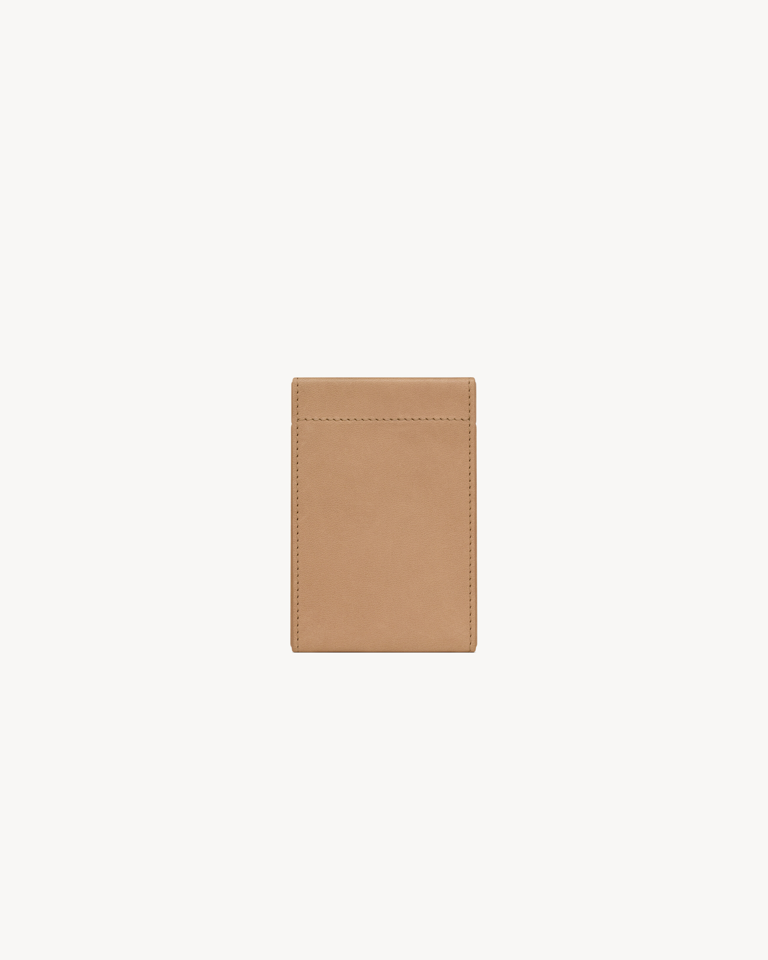 SAINT LAURENT PARIS CIGARETTE BOX IN VEGETABLE-TANNED LEATHER - 2