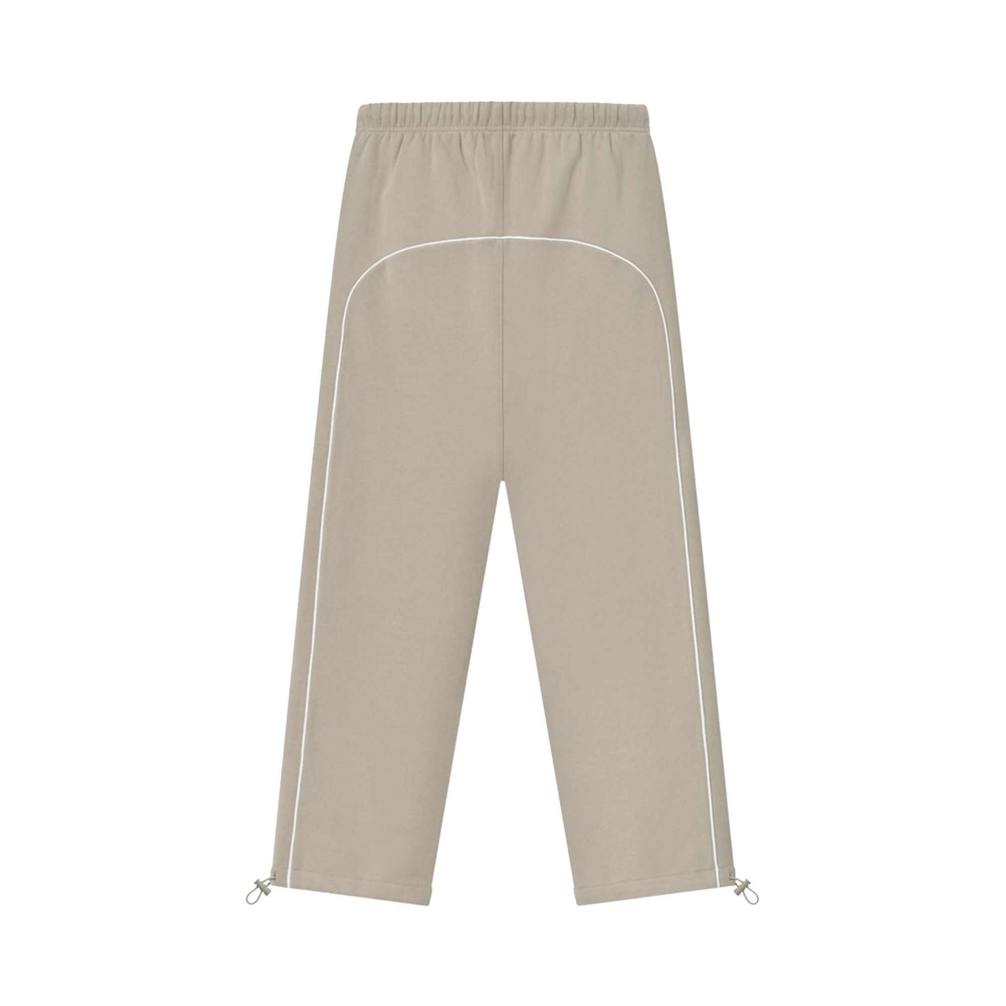 Fear of God Essentials Relaxed Fleece Sweatpant With Piping 'Timber/Cloud White' - 2