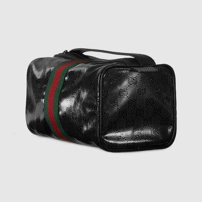 GUCCI Toiletry case with Web outlook