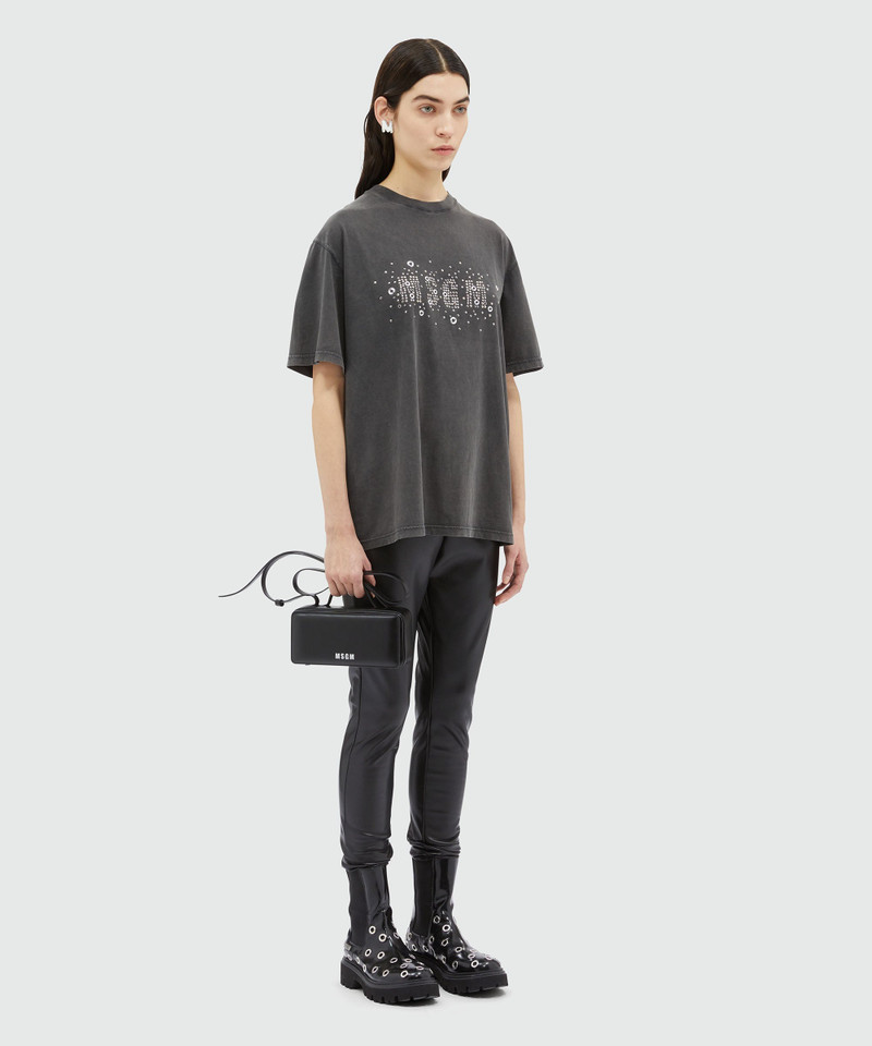 Faux-leather leggings 4