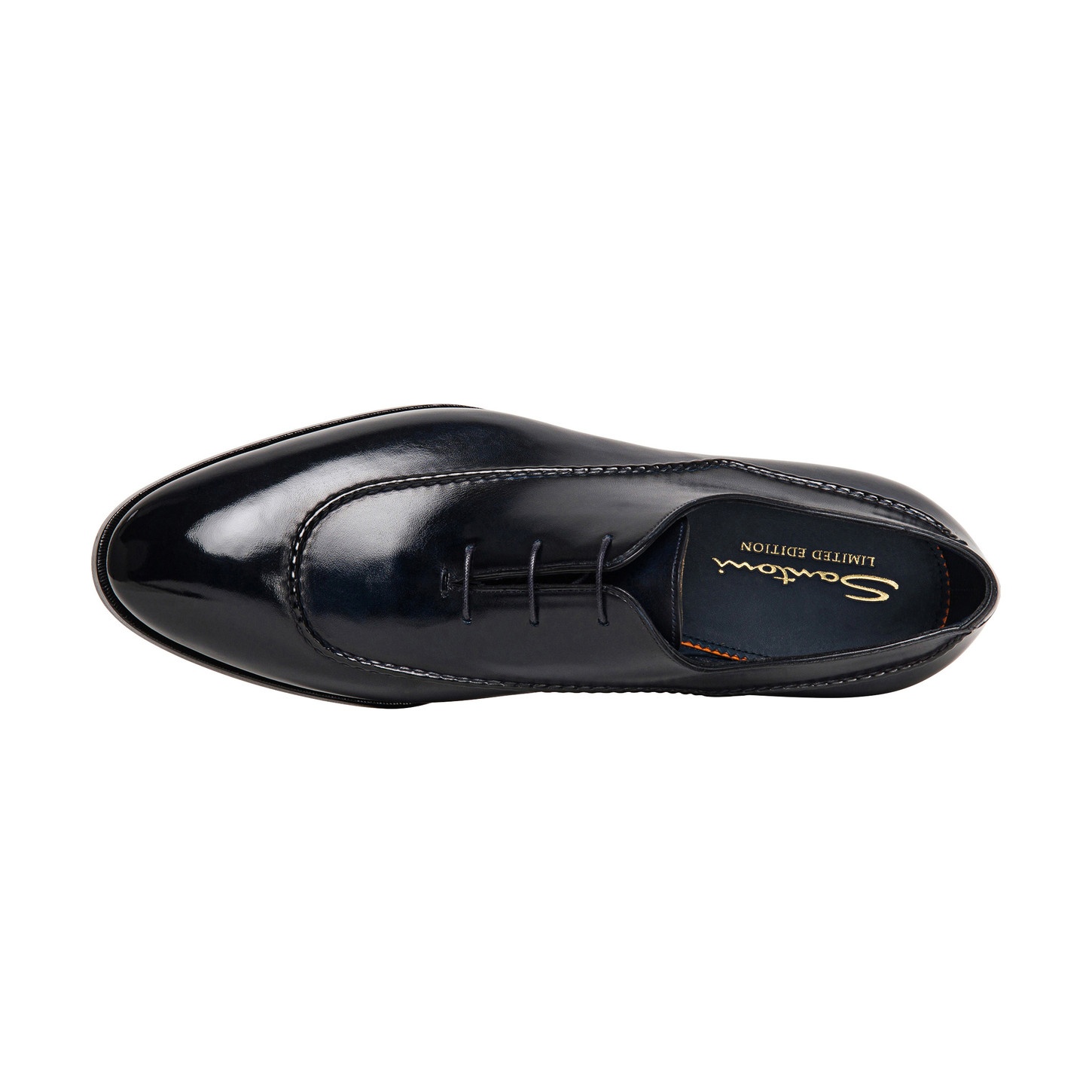 Men’s blue leather Limited Edition Oxford shoe - 4