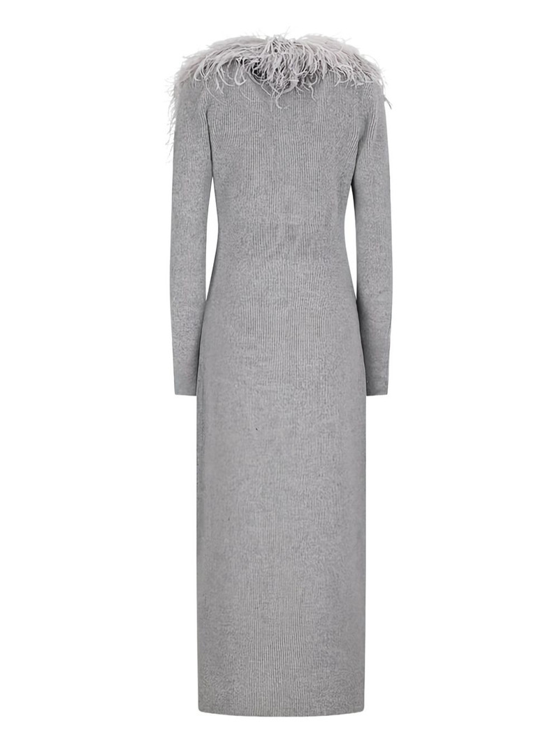 Blumarine wool cardi-coat outlook