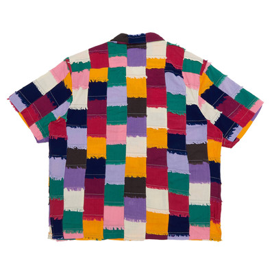 Supreme Supreme Patchwork Short-Sleeve Shirt 'Multicolor' outlook
