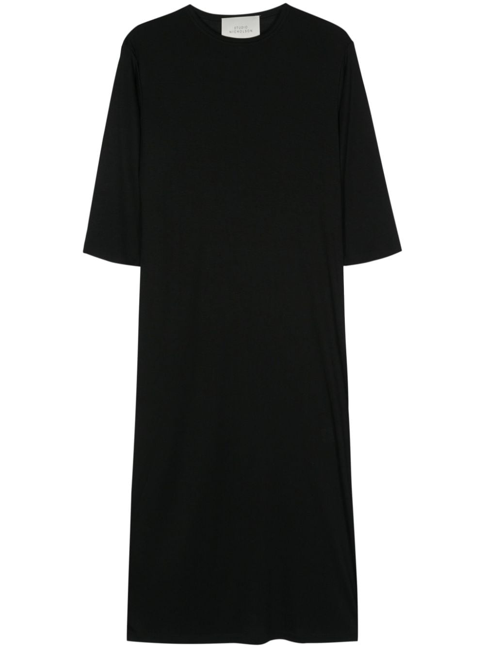Banner ribbed maxi dress - 1