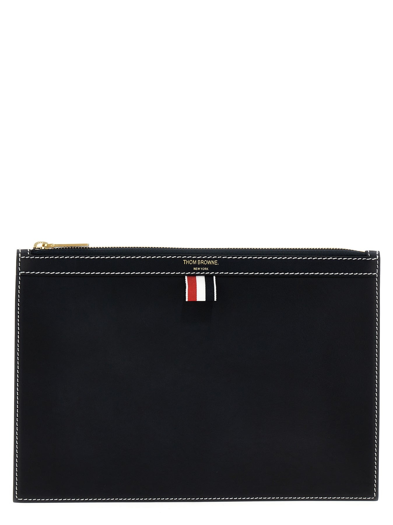 Small Document Pouch Clutch Blue - 1