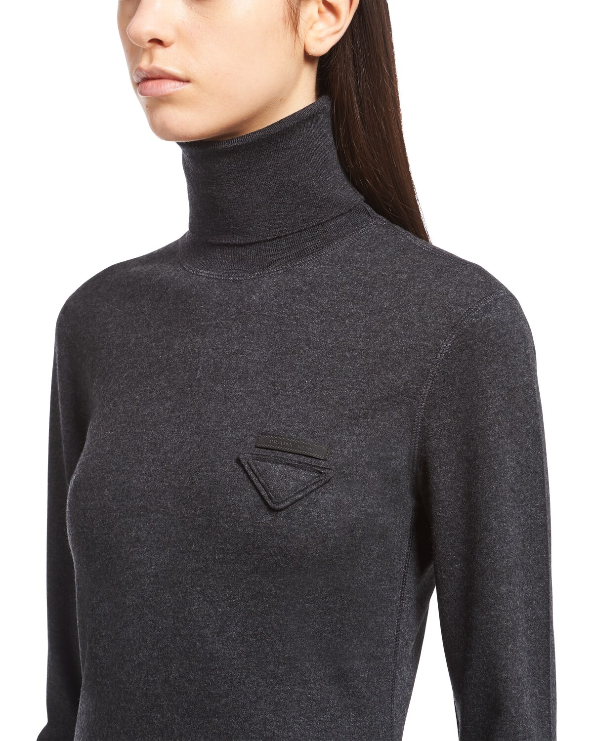 Jersey turtleneck sweater - 5