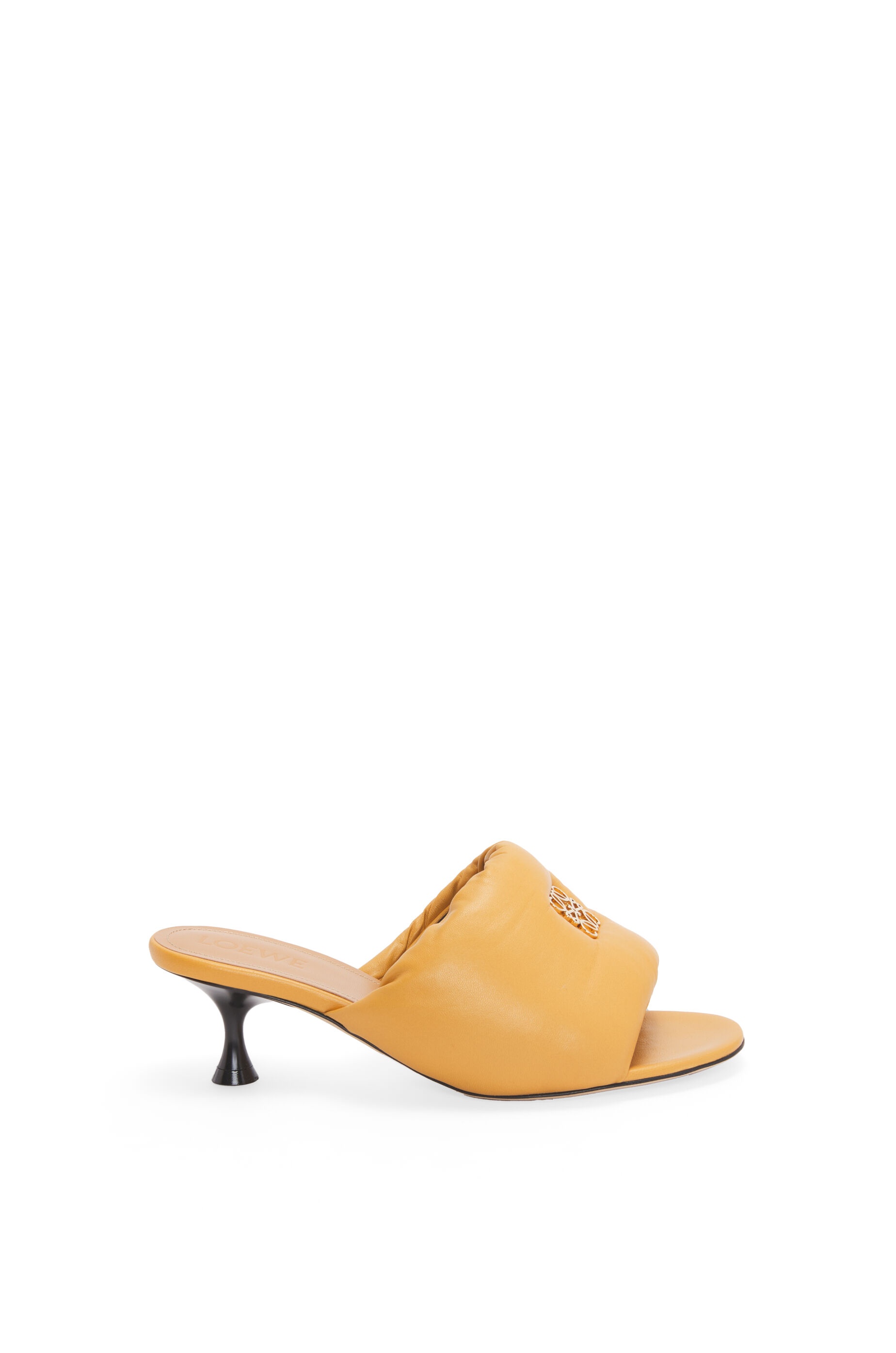 Anagram padded mule in lambskin - 1
