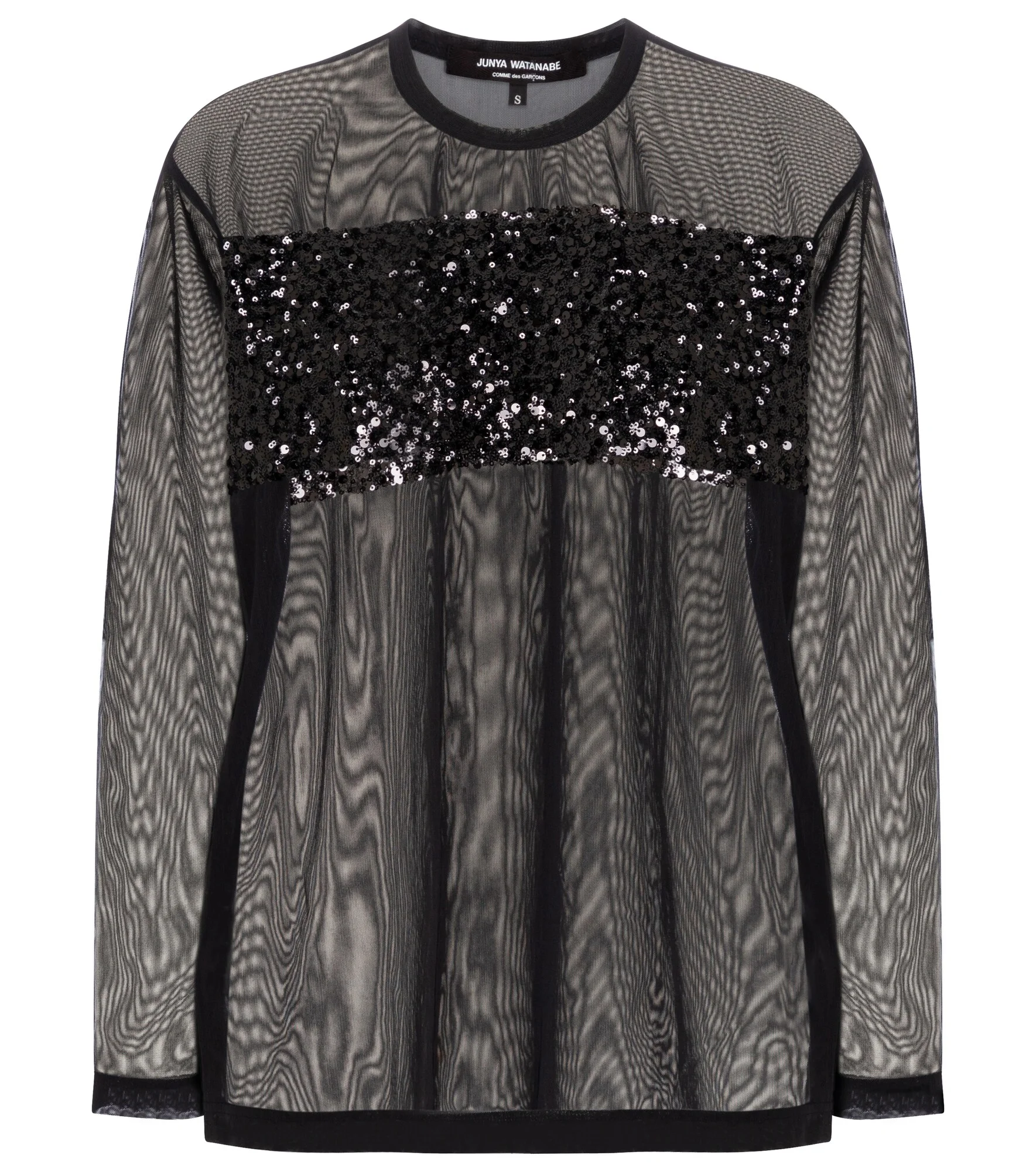 Sequined mesh top - 1