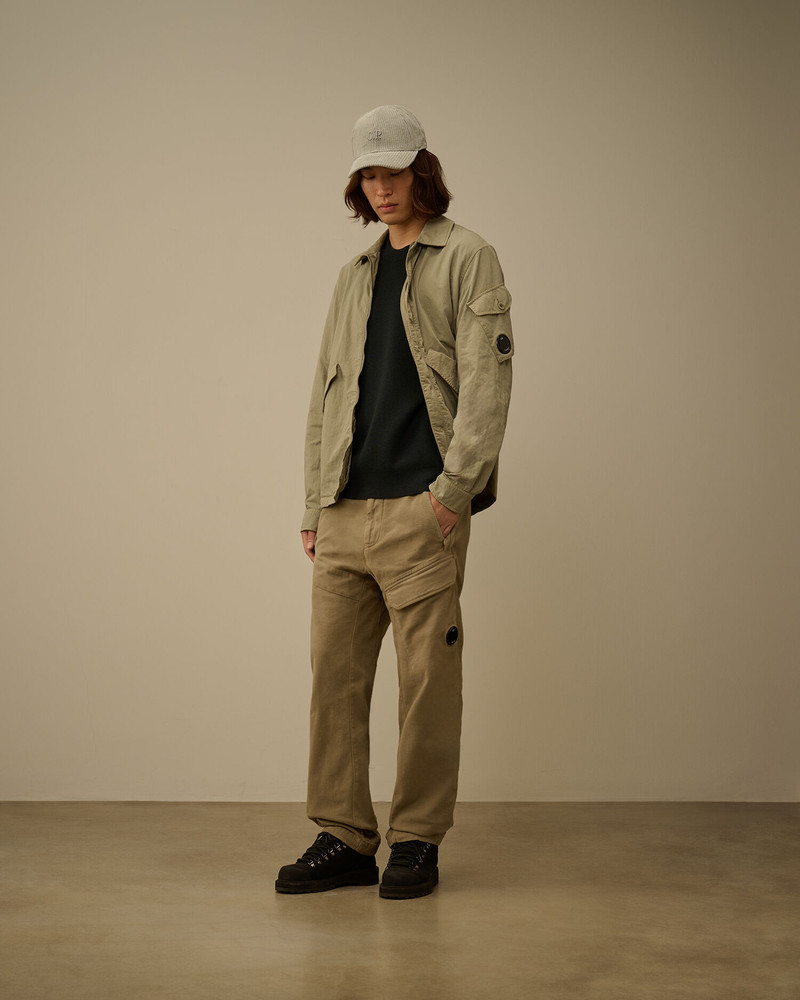 C.P. Company Re-Wool Crewneck Lens Sweater outlook