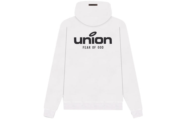 Fear of God Essentials FW21 Vintage Hoodie x Union LA 'White' FOG-FW21-097 - 3