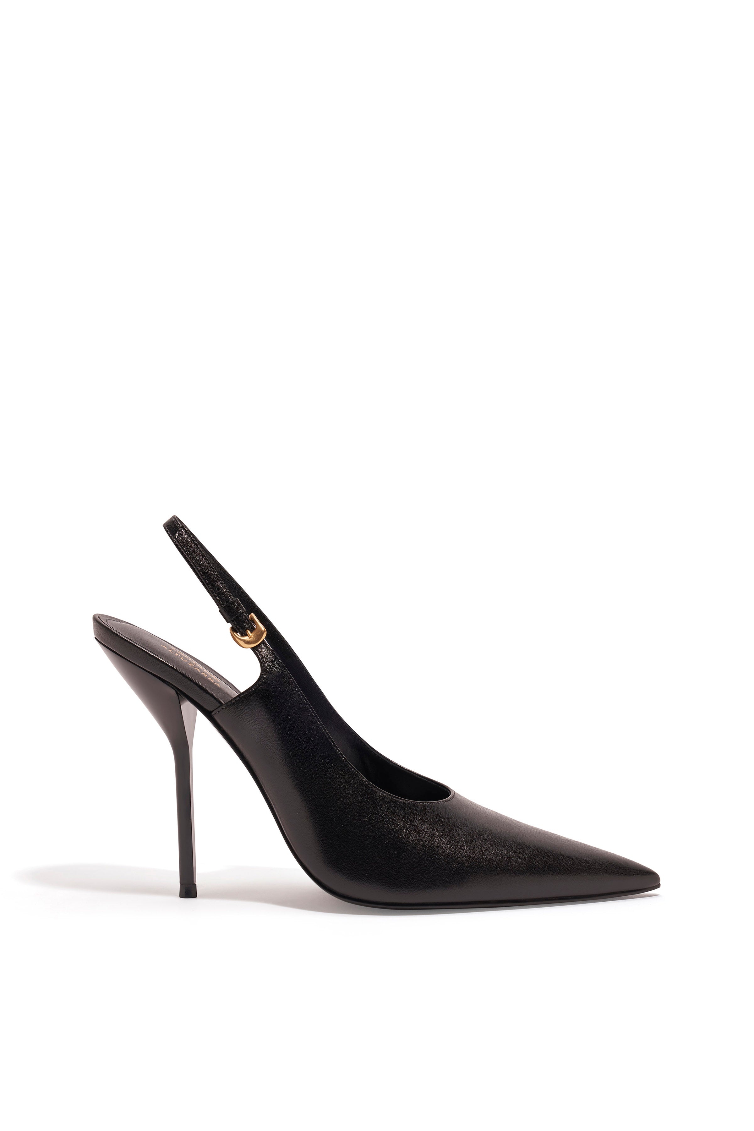 LARROUDÉ X ALTUZARRA PUMP IN BLACK LEATHER - 2