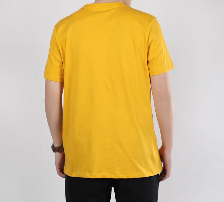 PUMA Graphic Box Logo Printed Short Sleeve TEE Men Yellow 598625-25 - 3