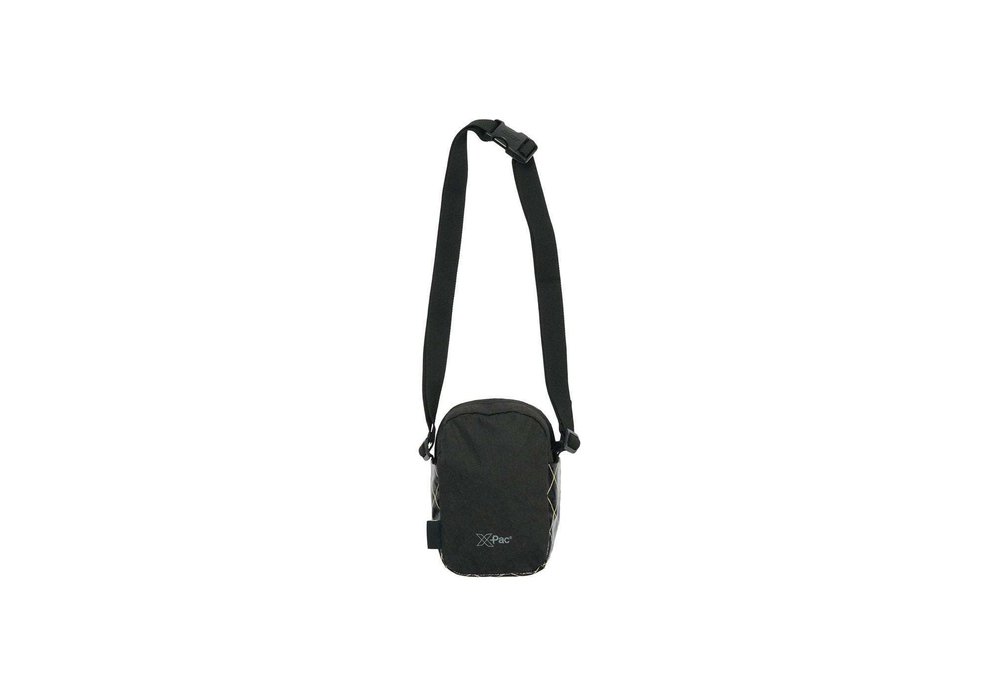 PALACE X-PAC COTTON CANVAS SHOT BAG BLACK - 2